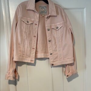 Michael Kors Women's Pink Denim Jacket